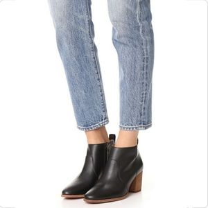 NWT Madewell the Brenner Boot True Black size 8